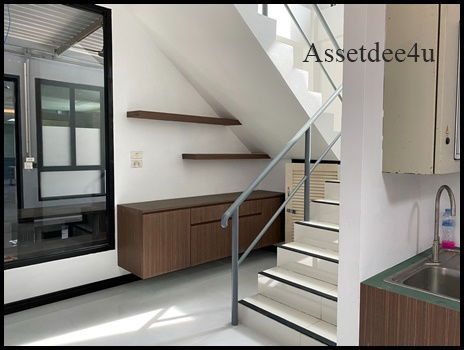 รูป AF144 ให้เช่าอาคาร สำนักงาน 4 ชั้น ย่านรามอินทรา นวมินทร์ ใกล้แฟชั่นไอส์แลนด์ พื้นที่ใช้สอยรวม 350 ตร.ม. มีเฟอร์นิเจอร์สำนักงาน ที่จอดรถ 10 คัน  - รูปที่ 16/16