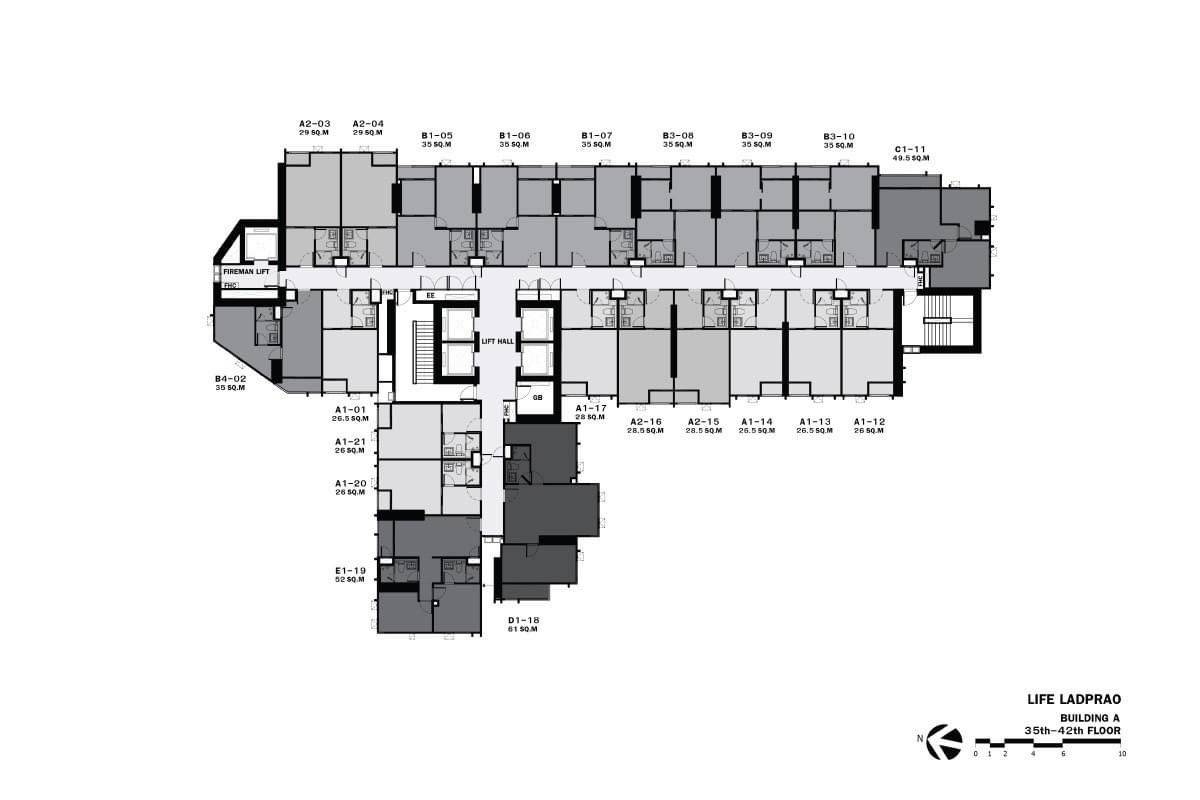 picture 1-BR Condo at Life Ladprao near BTS Ha Yaek Lat Phrao (ID 1569404) - 8/8