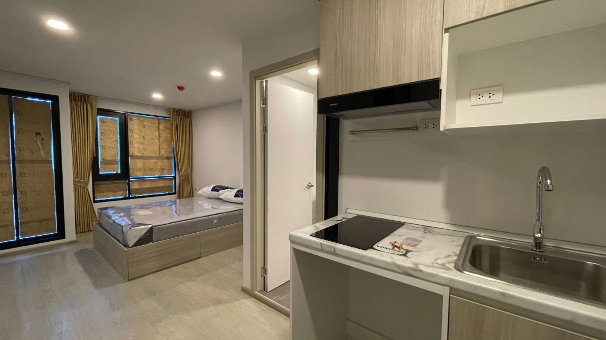 รูป ให้เช่าคอนโดเลี้ยงสัตว์ได้ พร้อมเข้าอยู่ทันที Brompton Pet Friendly Samrong-Station : บรอมป์ตัน เพ็ท เฟรนด์ลี่ สำโรง-สเตชั่น Line @BZProperty - รูปที่ 6/21