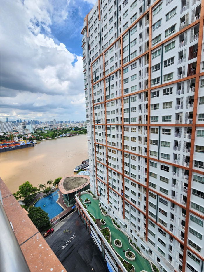 รูป 🌿🌿🌿 ให้เช่าคอนโด IVY River ราษฏร์บูรณะ (( 30 ตรม / 8999 ต่อเดือน / วิวแม่น้ำ )) ถูกสุดในโครงการ - รูปที่ 2/13