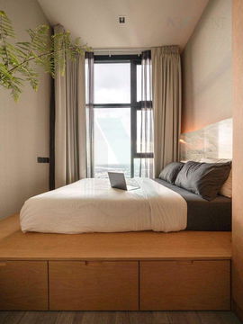 🎉 For Rent Condo THE LINE SUKHUMVIT 101 Building 1, Floor 31,1 bed room, Room size 28.00 sqm