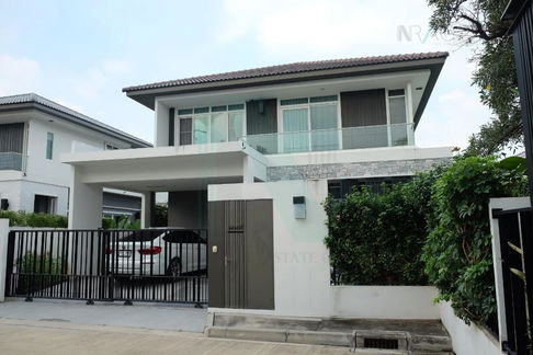 📌 For Sell House MANTANA RATCHAPHRUEK - MAHA CHESADABODINDRANUSORN BRIDGE 2-story 4 bedroom 4 bathroom