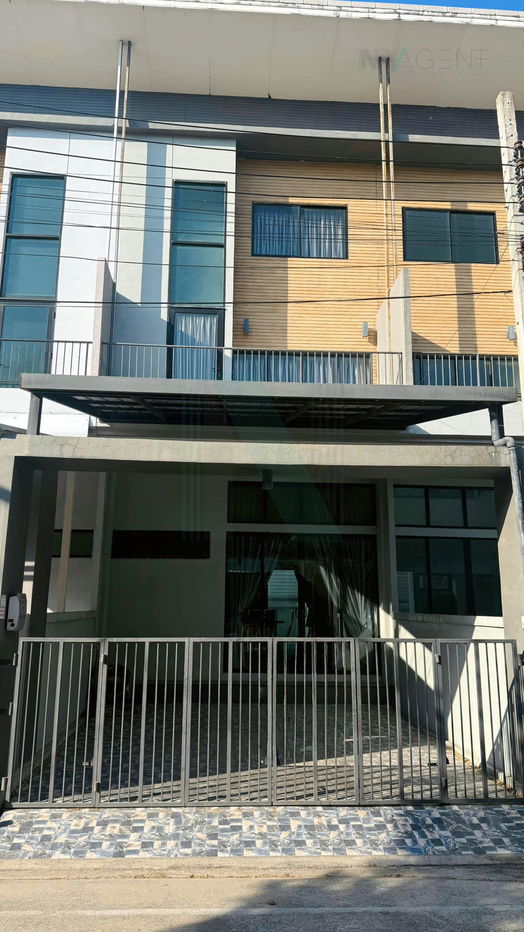 picture 📌 For Sell Town house ECO SPACE BANGNA - WONGWAEN 3-story 3 bedroom 3 bathroom - 1/8