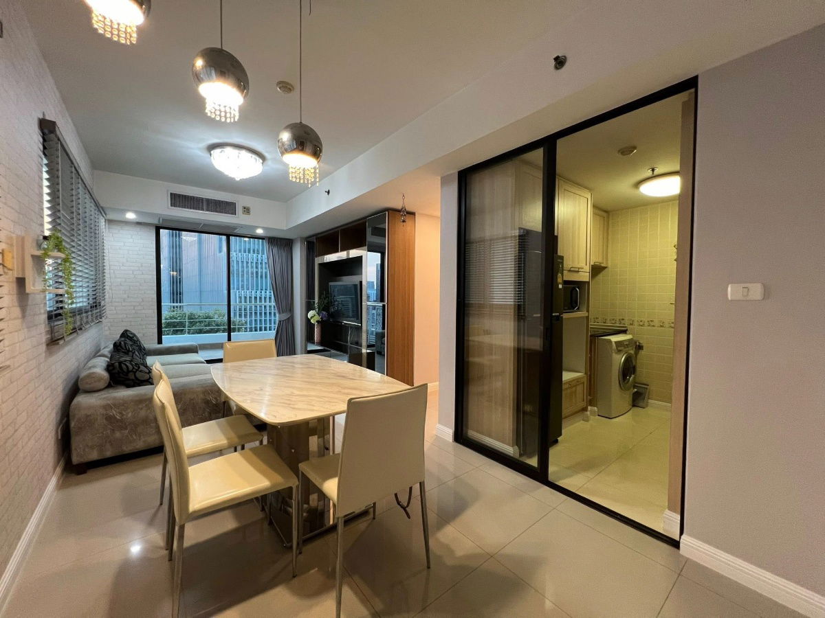 รูป 🟢For Rent🟢Supalai premier place Asoke  ห้องสวย เฟอร์ครบ! 📱ADD LINE @nathong97 (ตอบ ⚡ 24 Hr) P1131 - รูปที่ 7/31