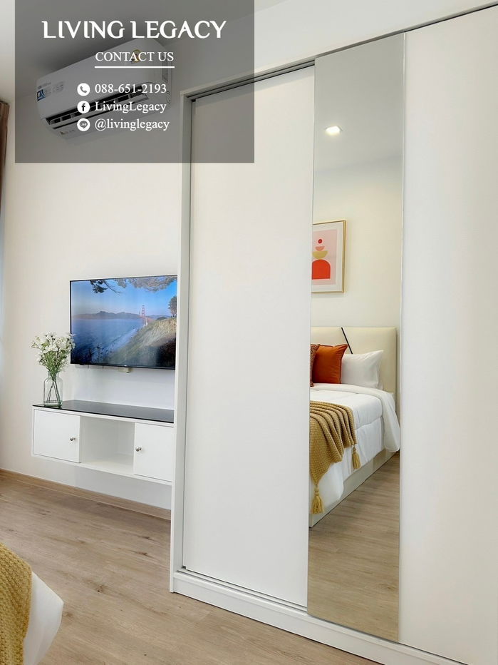 picture SIM14I Condo For Rent The Rich Rama 9 - Srinakarin 27 Sq.M. Floor 14 line id : @livinglegacy - 10/15