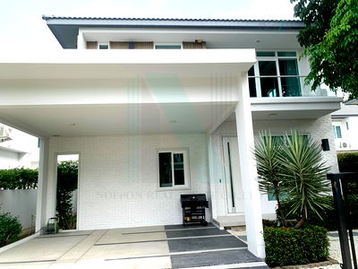 Houses for rent : 📌 For Rent House MANTANA SRINAKARIN-ROMKLAO 2-story 3 bedroom 3 bathroom