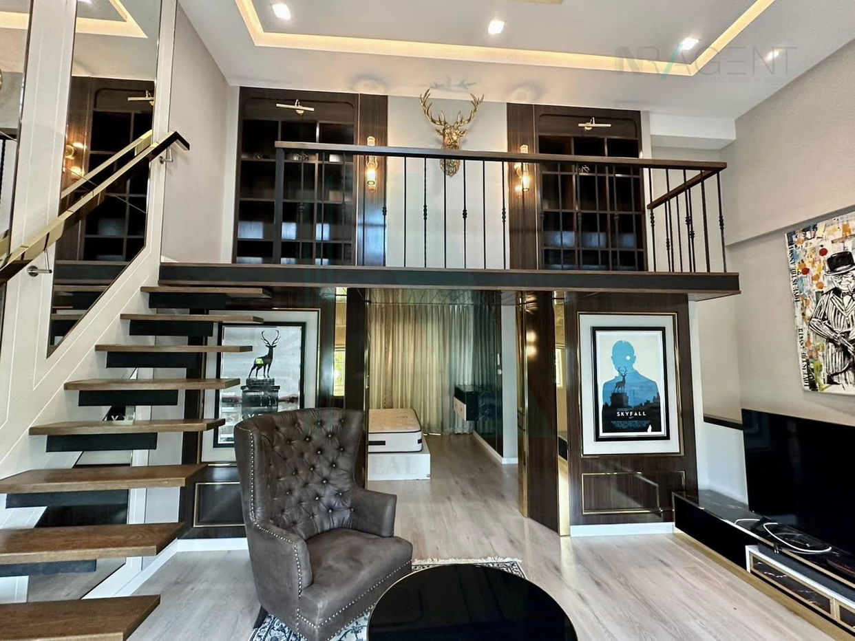 picture 📌 For Sell Town house THE PRESTON TOWNHOME RAMA9-KRUNGTHEPKREETHA 3-story 3 bedroom 3 bathroom - 2/8