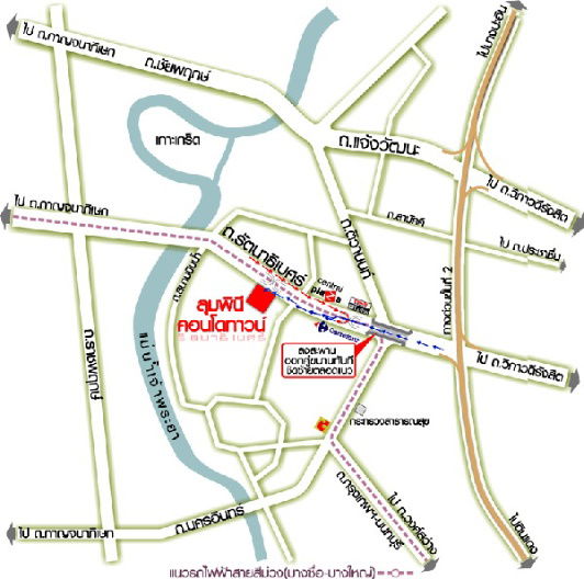 picture Condo for rent, Lumpini Condo Town Rattanathibet, both short term and long term # 1 bedroom - 19/21
