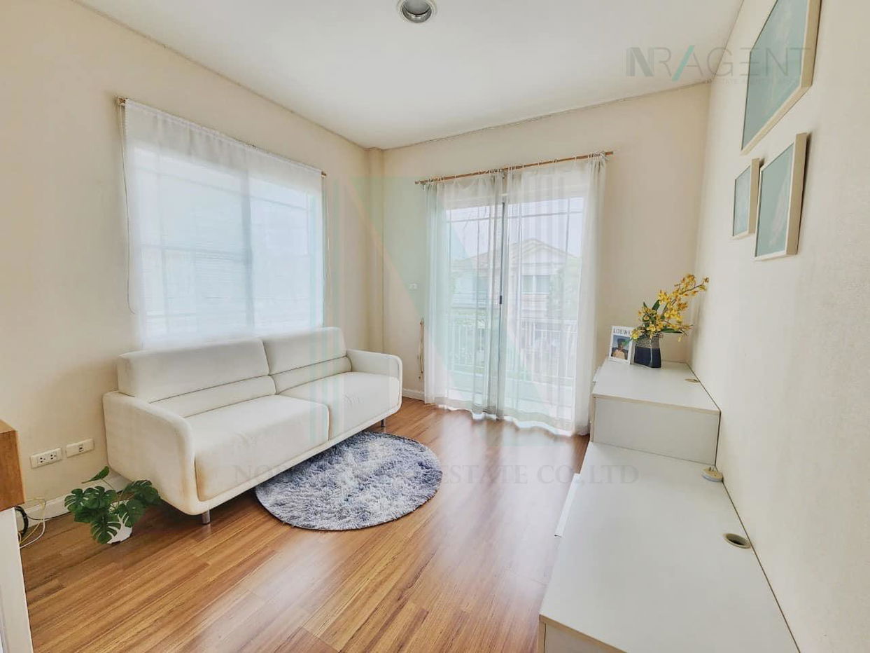 picture 📌 For Rent 2-story House MANTHANA 2 ONNUT - WONGWAN 3 bedroom 3 bathroom - 5/8