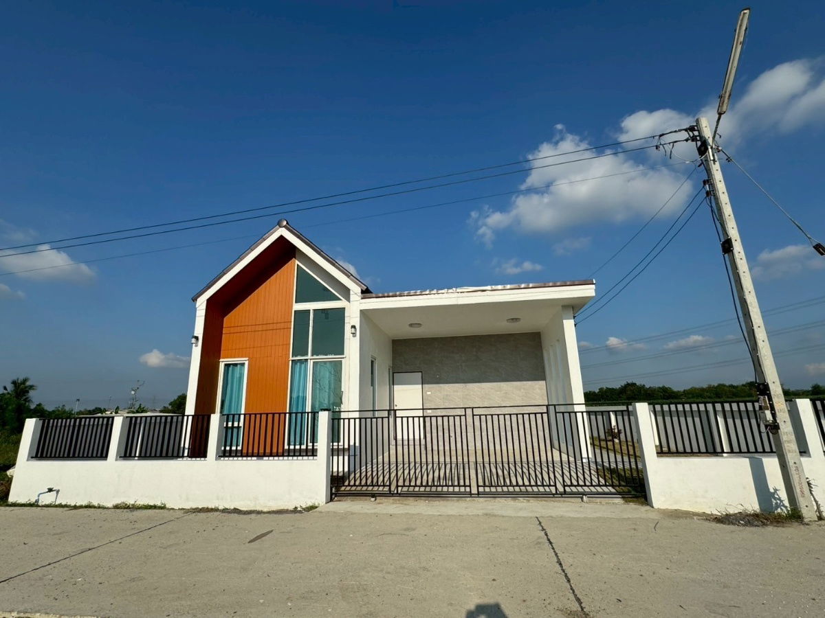 รูป ขายบ้านเดี่ยว กำแพงแสน(นครปฐม) พื้นที่54.4 ตรว. 2นอน 2น้ำ 2ที่จอดรถ ขาย1.69 ล้าน เจ้าของออกค่าโอนให้  - รูปที่ 3/12