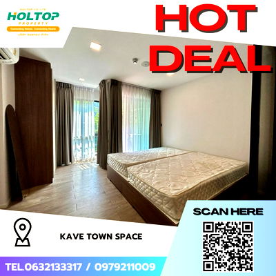 Condos for rent Khlong Luang Pathumthani : #Z2074 Condo for rent: Kave Town Space 
