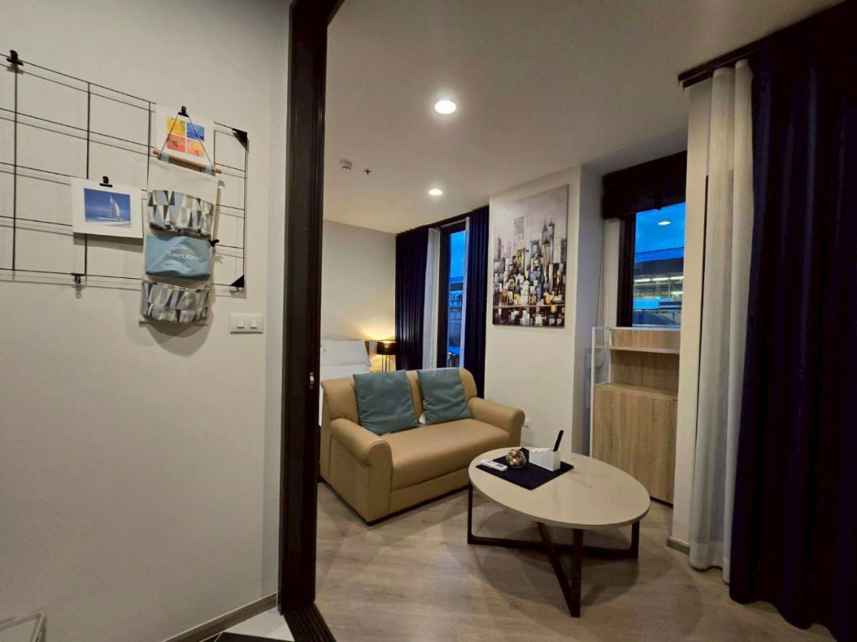 รูป  ให้เช่าคอนโด เดอะ เบส สะพานใหม่ [THE BASE Saphanmai] ว่าง 20 กันยา 68 นัดชมห้อง 👉 Line: @propertyfinder - รูปที่ 4/22