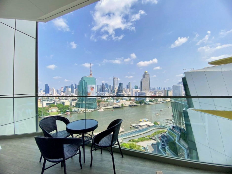 picture TA7236📲LineID @556ryccg🎆1 Bedroom 61 sqm Floor 18 Fully furnished Magnolias Waterfront Residences near ICONSIAM & BTS Charoennakhon - 3/8