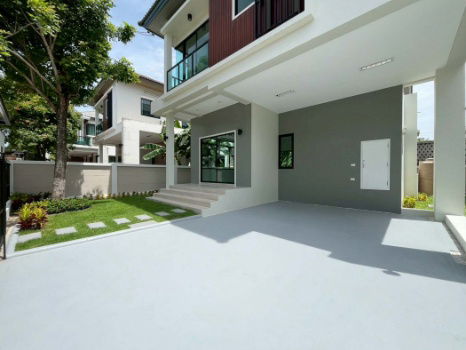 รูป ขายบ้านเดี่ยว 3 นอน ปทุมธานี คลอง 5 บ้านใหม่ ใกล้วงแหวนกาญจนาภิเษก 50 ตรว 2 ชั้น - รูปที่ 2/12