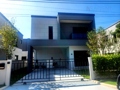 เช่าบ้านเดี่ยว นิคมบางปู : 📌 ให้เช่าบ้านเดี่ยว 2 ชั้น โครงการ เซนโทร บางนา 3 ห้องนอน 3 ห้องน้ำ