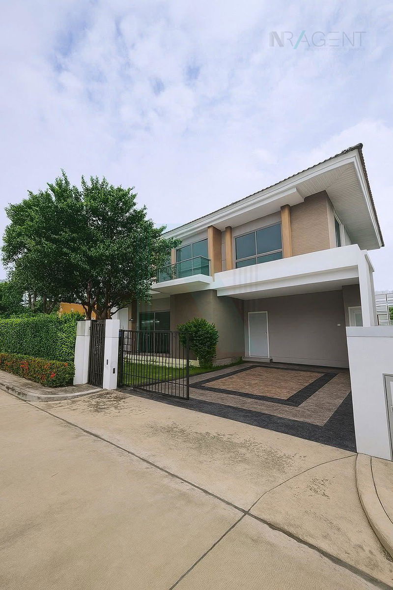 บ้านเดี่ยวให้เช่า : 📌 ให้เช่าบ้านเดี่ยว 2 ชั้น เพอร์เฟค เพลส พระราม 9-กรุงเทพกรีฑา 4 ห้องนอน 4 ห้องน้ำ