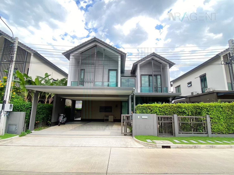 ขายบ้านเดี่ยว : 📌 ขายบ้านเดี่ยว โครงการ เศรษฐสิริ จรัญฯ-ปิ่นเกล้า 2 2 ชั้น 4 ห้องนอน 4 ห้องน้ำ