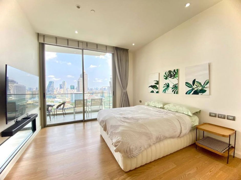 picture TA7236📲LineID @556ryccg🎆1 Bedroom 61 sqm Floor 18 Fully furnished Magnolias Waterfront Residences near ICONSIAM & BTS Charoennakhon - 4/8