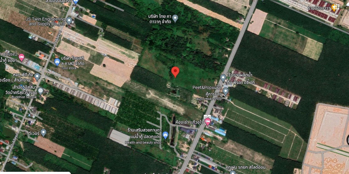 รูป ขายที่ดินเปล่า 50-1-15 ไร่. ปลวกแดง ระยอง ติดถนนสาย 1391 อยู่บนพื้นที่เศรษฐกิจพิเศษในโครงการ EEC - รูปที่ 1/10