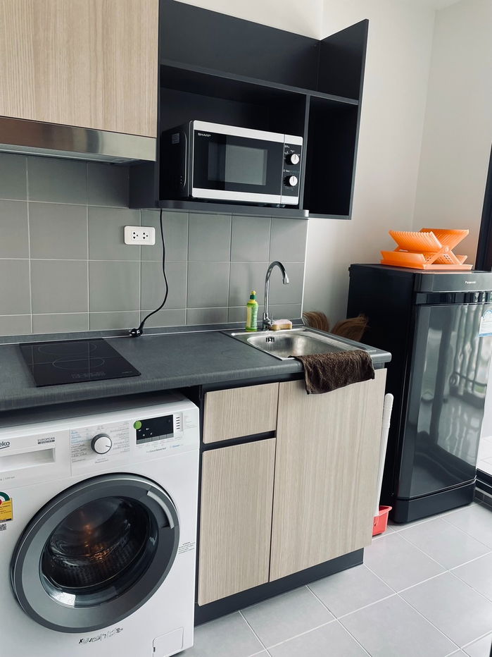 picture Ideo S115, 1 bedroom, 1 bathroom, size 34 sq m., 32nd floor, rent 10,000/month. Call/Line: 0636262722 - 8/10