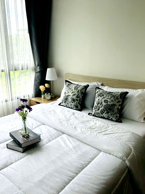 คอนโดให้เช่า :  🟢For Rent🟢เดอะคอลเล็ค รัชดา32  ห้องสวย เฟอร์ครบ! 📱ADD LINE @nathong97 (ตอบ ⚡ 24 Hr) P1134