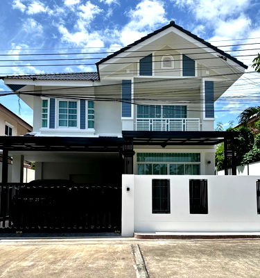 บ้านเดี่ยว นิคมปิ่นทอง : ขายบ้านเดี่ยวพัทยา 2 ชั้น รีโนเวทใหม่ พร้อมอยู่