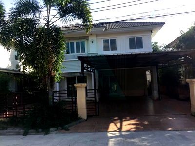 Houses for rent ม.เทคโนโลยีราชมงคลสุวรรณภูมิ : 📌 For Rent House CASA VILLE RATCHAPRUEK-RATTANATHIBET 2 2-story 3 bedroom 3 bathroom