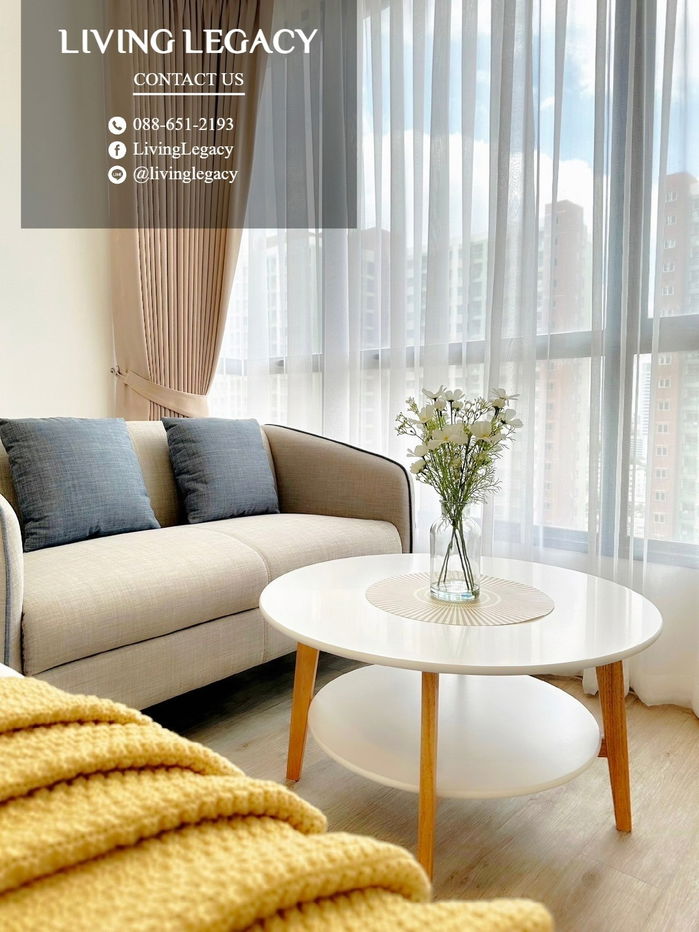 picture SIM14I Condo For Rent The Rich Rama 9 - Srinakarin 27 Sq.M. Floor 14 line id : @livinglegacy - 8/15