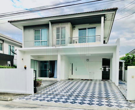 📌 ให้เช่าบ้านเดี่ยว โครงการ บ้านสีวลี บางนา 2 ชั้น 3 ห้องนอน 4 ห้องน้ำ