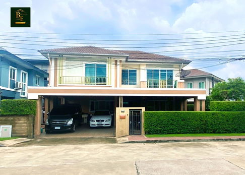 ขายบ้านเดี่ยว ภัสสร เพรสทีจ พัฒนาการ 38 | บ้านเดี่ยวหรู 2 ชั้น หลังมุม ลดพิเศษกว่า 3 ล้านบาท ใกล้ทองหล่อ เอกมัย