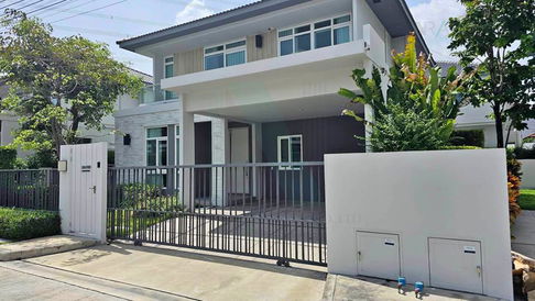 📌 For Rent House MANTANA BANGNA-WONGWAEN 2-story 4 bedroom 4 bathroom