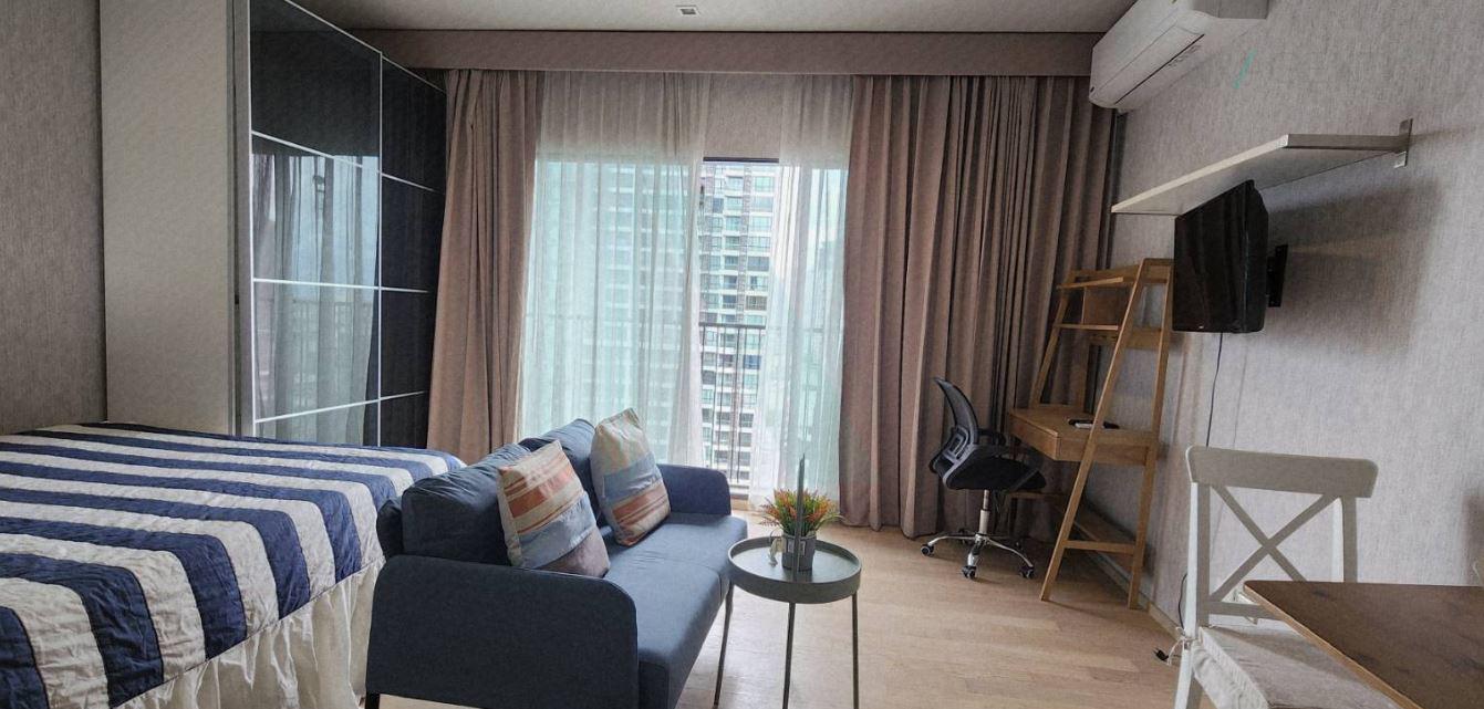 picture 🎉 For Rent Condo NOBLE REFINE Building 1, Floor 19,Studio, Room size 35 sqm - 2/8