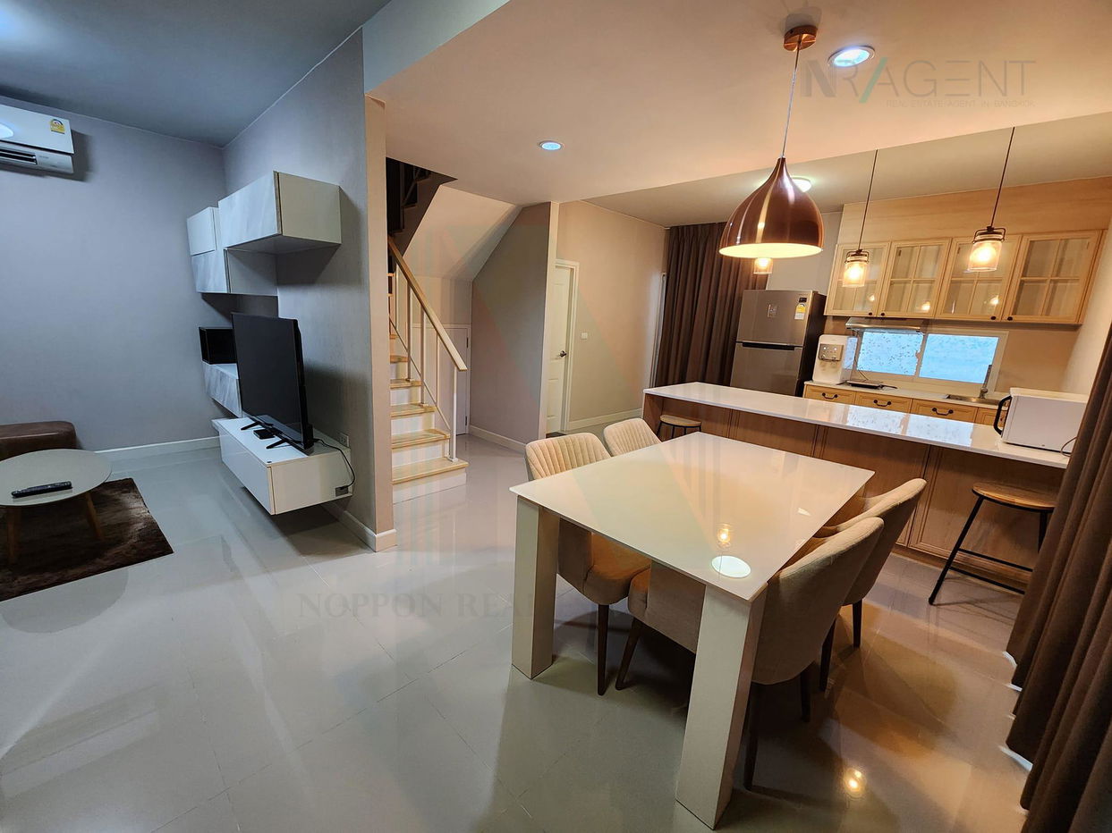 picture 📌 For Rent 2-story House THE VILLAGE BANGNA-WONGWAEN 3 3 bedroom 2 bathroom - 3/8