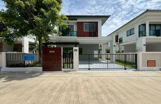 รูป ขายบ้านเดี่ยว 3 นอน ปทุมธานี คลอง 5 บ้านใหม่ ใกล้วงแหวนกาญจนาภิเษก 50 ตรว 2 ชั้น - รูปที่ 1/12