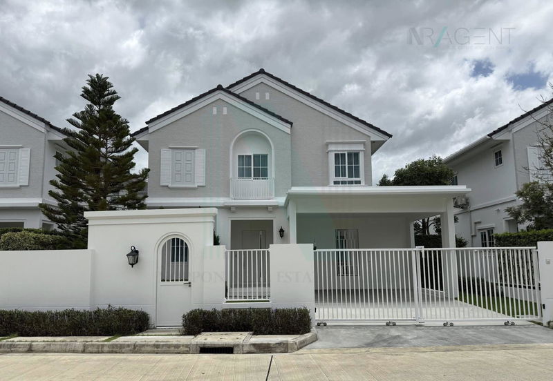 บ้านเดี่ยวให้เช่า : 📌 ให้เช่าบ้านเดี่ยว 2 ชั้น ชัยพฤกษ์ บางนา กม.15 3 ห้องนอน 4 ห้องน้ำ