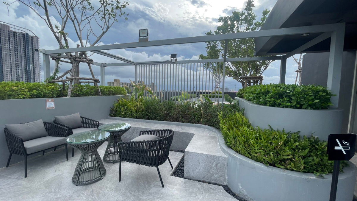 รูป ให้เช่าคอนโดเลี้ยงสัตว์ได้ พร้อมเข้าอยู่ทันที Brompton Pet Friendly Samrong-Station : บรอมป์ตัน เพ็ท เฟรนด์ลี่ สำโรง-สเตชั่น Line @BZProperty - รูปที่ 12/21