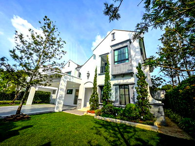 Houses for rent Bangkok : 📌 For Rent 2-story House NANTAWAN RAMA 9-NEW KRUNGTHEPKREETHA 4 bedroom 5 bathroom