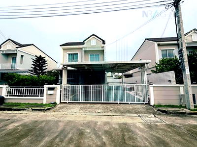 บ้านเดี่ยว เขตคลองสามวา : 📌 ขายบ้านเดี่ยว โครงการ เดอะ วิลเลจ หทัยราษฎร์-วงแหวนฯ 2 ชั้น 3 ห้องนอน 2 ห้องน้ำ