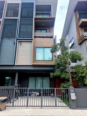 Townhouses for rent Nonthaburi : 📌 For Rent Town house HAUS CLOVER CHAENGWATTANA-RATCHAPHREUK 3-story 4 bedroom 3 bathroom