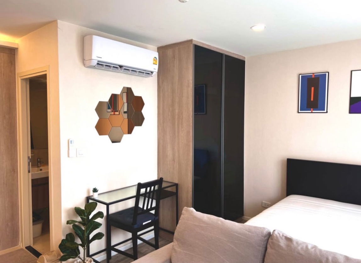 รูป ให้เช่า 𝗜𝗞𝗢𝗡𝟳𝟳 𝗦𝘂𝗸𝗵𝘂𝗺𝘃𝗶𝘁 𝟳𝟳 🏡 𝟵,𝟱𝟬𝟬 มีเครื่องซักผ้า🚆ใกล้ 𝗕𝗧𝗦 อ่อนนุช‼️#ตอบแชทไว 🔥🔥  รหัส B240 - รูปที่ 3/8