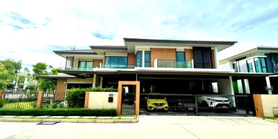 บ้านเดี่ยวให้เช่า : บ้านเดี่ยวหลังมุมสุดหรู โครงการ บุราสิริ ราชพฤกษ์–345