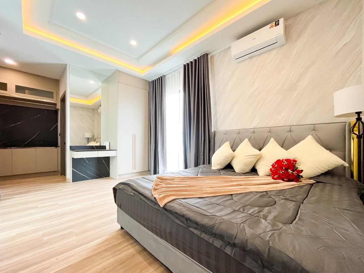 รูป ประกาศขายพูลวิลล่าหรูพัทยา พร้อมเข้าอยู่ Pool Villas for Sale in Pattaya ทุ่งกลม–ตาลหมัน  - รูปที่ 12/28
