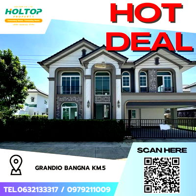 Houses for rent : #Z2061💥240868🔥 House for rent at Grandio Bangna KM.5