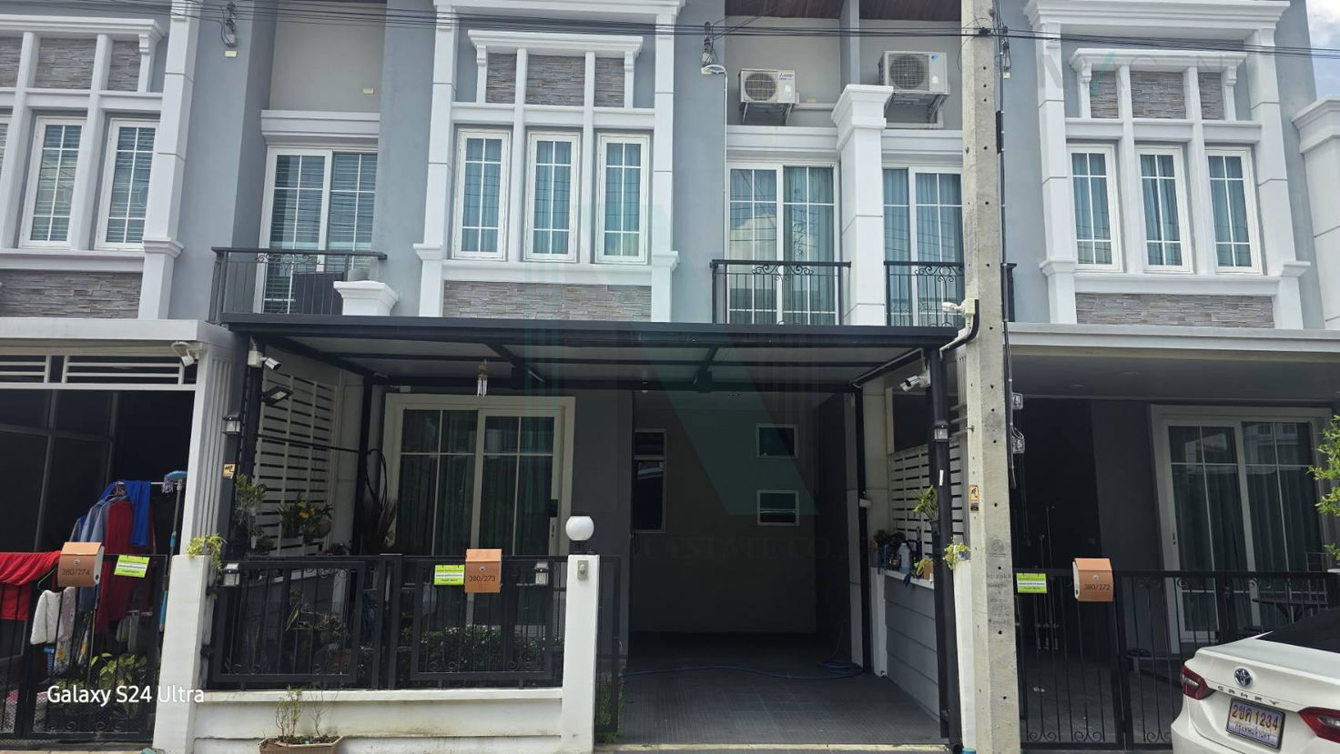 picture 📌 For Sell Town house GOLDEN TOWN 3 BANGNA-SUANLUANG 2-story 4 bedroom 2 bathroom - 1/8