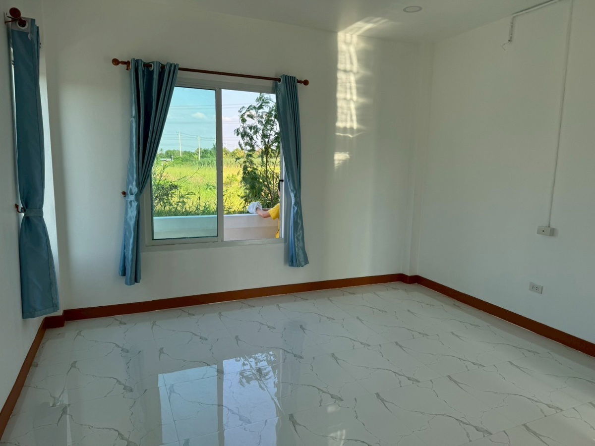 รูป ขายบ้านเดี่ยว กำแพงแสน(นครปฐม) พื้นที่54.4 ตรว. 2นอน 2น้ำ 2ที่จอดรถ ขาย1.69 ล้าน เจ้าของออกค่าโอนให้  - รูปที่ 6/12