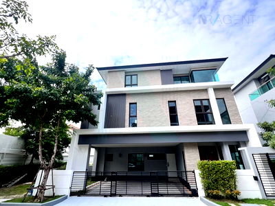 Houses for rent Bangkok : 📌 For Rent House THE CITY EKAMAI-LADPRAO 3-story 4 bedroom 5 bathroom