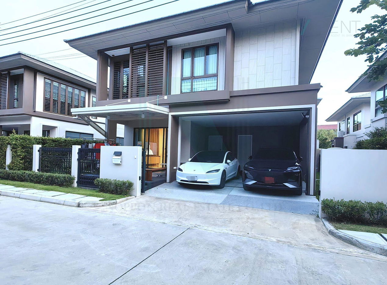 รูป 📌 ให้เช่าบ้านเดี่ยว โครงการ บุราสิริ กรุงเทพกรีฑา 2 ชั้น 4 ห้องนอน 4 ห้องน้ำ - รูปที่ 1/8