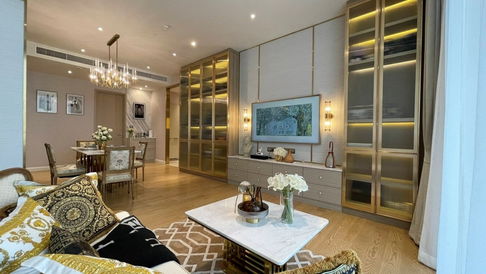 TA7789📲LineID @556ryccg🎆2 ห้องนอน 103 ตรม ชั้น 10 เฟอร์นิเจอร์ครบ Magnolias Waterfront Residences ติดห้าง ICONSIAM ใกล้ BTS เจริญนคร