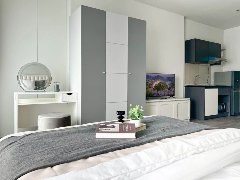 picture 🟢For Rent🟢Rich Point @BTS Wutthakat, beautiful room, fully furnished! 📱ADD LINE @nathong97 (Reply ⚡ 24 Hr) P1138 - 2/12