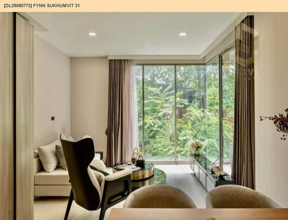 picture DL25080773 Condo for rent, FYNN Sukhumvit 31 near MRT สุขุมวิท, ready to move in, call urgently 0656133286 LineID @655ebbvc - 21/28